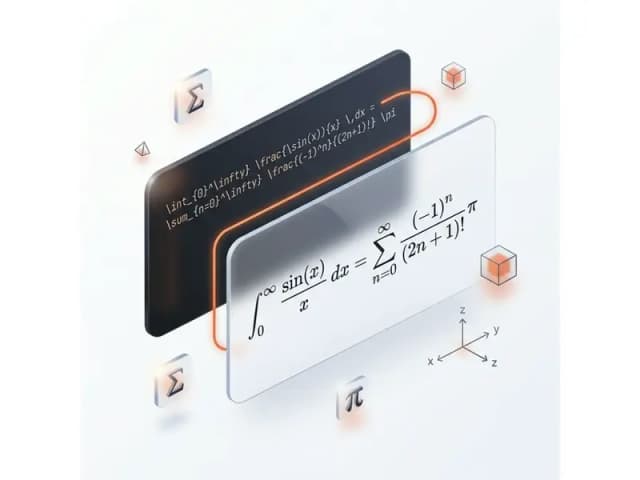 LaTeX math equations rendering
